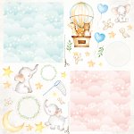 CP-BA09 Elements for self-cutting out 12x12" Baby Adventure (10 pcs )