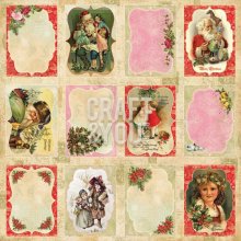 CP-CS08 One-sided paper-elements-Craft & You Design 30.5x30.5 CHRISTMAS STORY 08