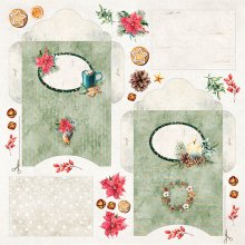 CP-CV10  One-sided paper-elements-Craft & You Design 30.5x30.5 Christmas Vibes