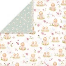 CP-NBB01  Double-sided paper 12x12" New Baby Born 01