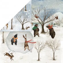 CP-WH06 Double-sided paper Craft & You Design 30.5x30.5 WINTER HOLIDAY 06