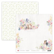 CP-WON01 Double-sided scrapbooking paper 12x12" Wonderful Day 01 ( 10 pcs )