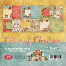 CPB-CC15 Block 15x15 Craft&You Design - COLORS of CHRISTMAS