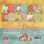 CPB-CC15 Paper Pad 6x6 COLORS OF CHRISTMAS