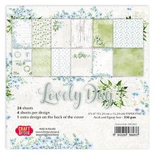 CPB-LD15 Paper Pad 6x6" Lovely Day