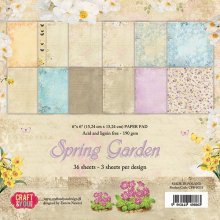 CPB-SG15 Block 15x15 Craft&You Design - Spring Garden
