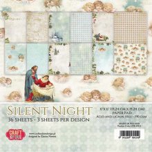 CPB-SN15 Block 15x15 Craft&You Design -  Silent Night 