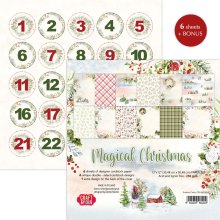 CPS-MC30-6 Paper set 12x12" Magical Christmas