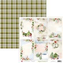 CP-MC04 Double-sided  12x12" Magical Christmas 04 ( 10 pcs )