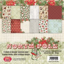 CPS-NP30 Paper set 12x12" Craft&You Design - North Pole