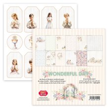 CPS-WON30-12 Paper set 12x12" Wonderful Day -12 sheets