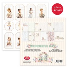 CPS-WON30-6 Paper set 12x12" Wonderful Day - 6 sheets