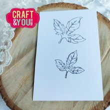CS028 Clear Stamps - Leaves Set