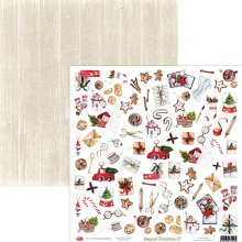 CP-MCS07 Elements for self-cutting out 12x12" Magical Christmas 07 ( 10 pcs )