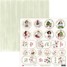CP-MCS10 Elements for self-cutting out 12x12" Magical Christmas 10 ( 10 pcs )