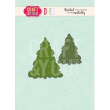 CW096 Die - Christmas trees - Craft&You Design
