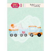 CW110 CUT DIES - train- Baby Toy - Craft&You Design